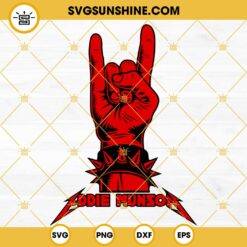 Eddie Munson SVG, Eddie Munson Rock Metallica SVG PNG DXF EPS
