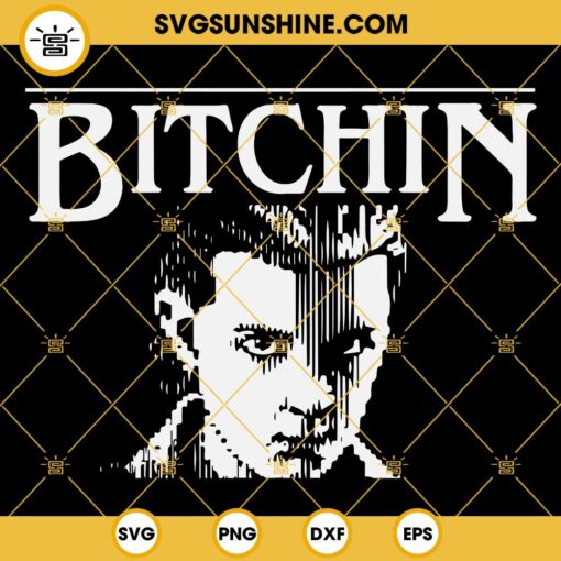 Eleven Stranger Things Bitchin SVG PNG DXF EPS Cricut
