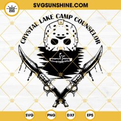 Peace Love Friday SVG Jason Voorhees SVG, Friday the 13th SVG, Horror Halloween SVG