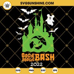 Oogie Boogie Bash Halloween 2022 SVG, Oogie Boogie Halloween SVG, Mickey Ghost SVG