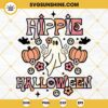 Hippie Halloween SVG, Halloween Fall Pumpkin SVG, Spooky SVG, Ghost Halloween SVG
