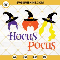 Hocus Pocus SVG, Hocus Pocus Hair SVG, Hocus Pocus Cricut, Sanderson Sisters SVG, Halloween SVG