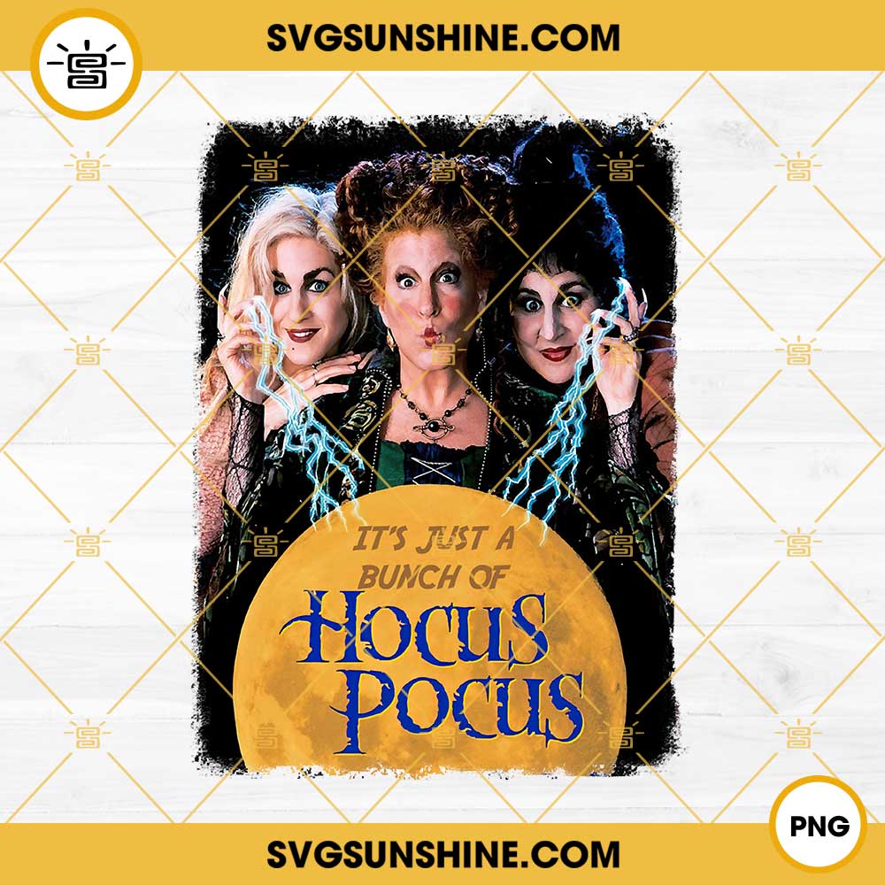 Its Just A Bunch Of Hocus Pocus Png Witch Png Sanderson Sisters Png Hocus Pocus Halloween 3089