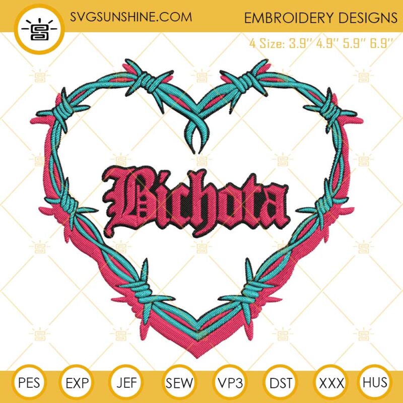Karol G Bichota Embroidery Designs Files
