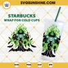 Maleficent Devil Queen Starbucks SVG, Full Wrap Halloween Starbucks Cup SVG