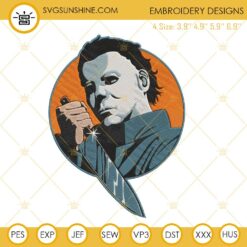 Halloween Michael Myers Embroidery Designs File
