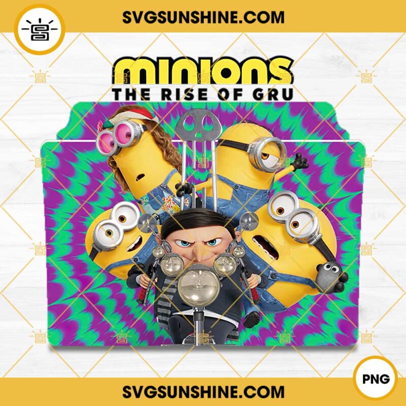 Minions The Rise Of Gru 2022 PNG Vector Clipart Designs For Shirts