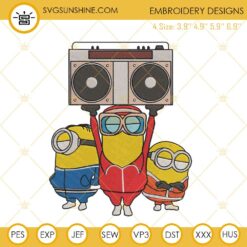 Minions The Rise Of Gru 2022 Embroidery Designs Files