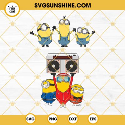 Minions The Rise Of Gru SVG PNG DXF EPS Bundle Digital Download