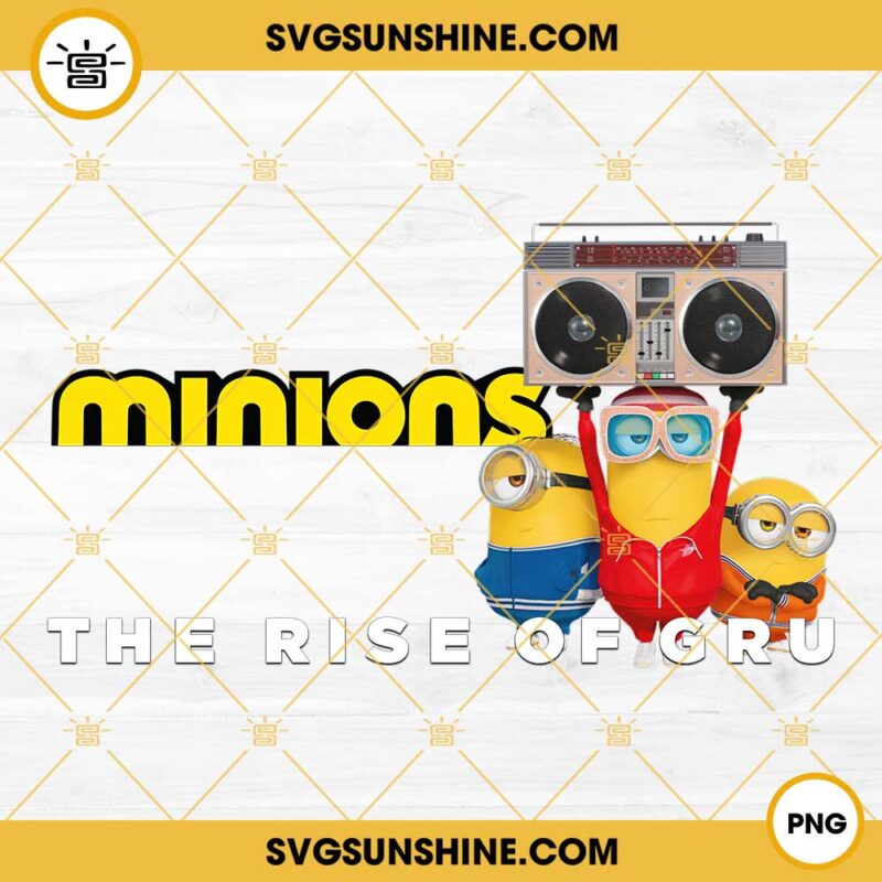 Minions The Rise Of Gru PNG, Minions 2022 PNG