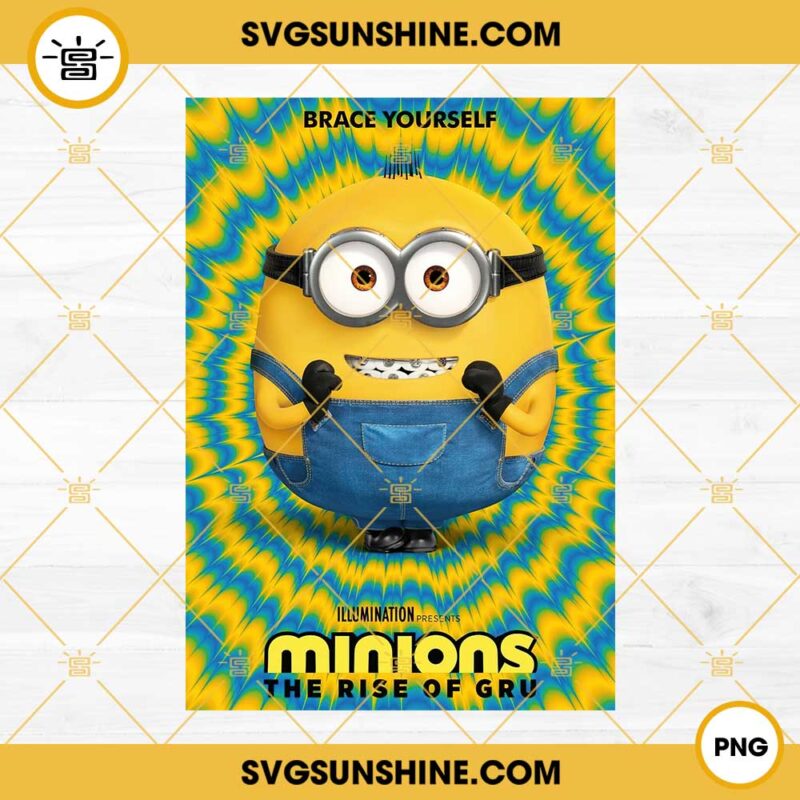Minions The Rise Of Gru PNG, Movie Poster Art Print PNG