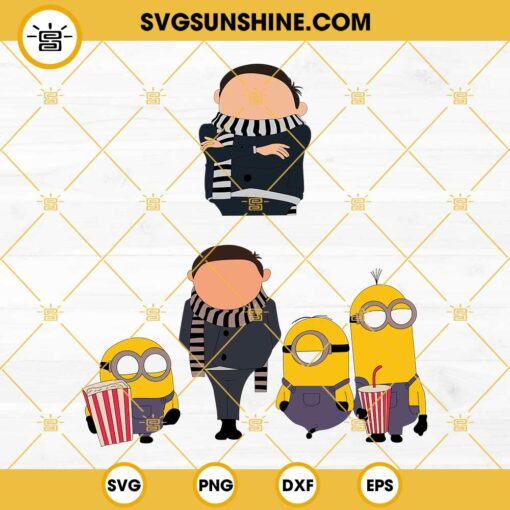Minions The Rise Of Gru SVG PNG DXF EPS Bundle Digital Download