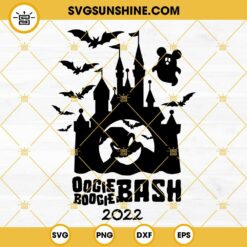 Oogie Boogie Bash Halloween 2022 SVG, Oogie Boogie Halloween SVG, Mickey Ghost SVG