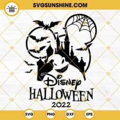 Disney Halloween 2022 SVG Bundle, Mickey And Minnie Halloween 2022 SVG PNG DXF EPS