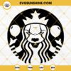 Pennywise Starbucks Cup SVG, Halloween Clown Starbucks Cold Cup SVG, Pennywise Full Wrap For Starbucks Cup SVG