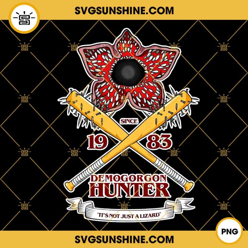 Stranger Things Demogorgon Hunter PNG, Stranger Things PNG, Demogorgon PNG