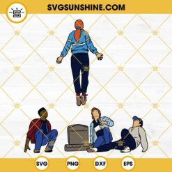 Max Floating SVG, Max Mayfield Stranger Things Season 4 SVG PNG DXF EPS Cut Files