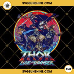 Thor Love and Thunder SVG, Thor Hammer SVG, Thor SVG, Marvel Comics SVG