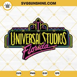Universal Studios Florida SVG PNG DXF EPS Cut Files For Cricut Silhouette