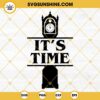 Vecna It's Time Clock SVG, Stranger Things SVG PNG DXF EPS Digital Download