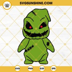 Baby Oogie Boogie SVG, Nightmare Before Christmas SVG, Oogie Boogie SVG PNG DXF EPS