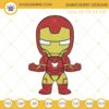 Chibi Iron Man Embroidery Designs Files