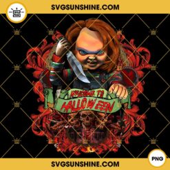 Chucky PNG, Chucky Welcome To Halloween PNG