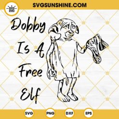 Dobby Is A Free Elf Sock SVG, Dobby Harry Potter SVG