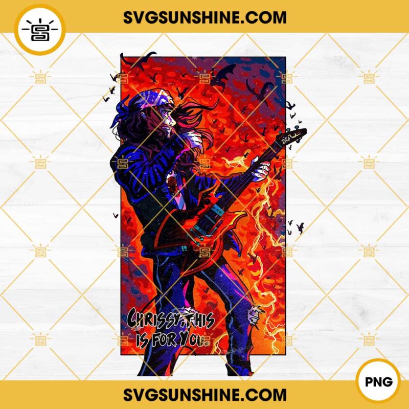 Eddie Munson PNG, Stranger Things Eddie Munson Guitar PNG