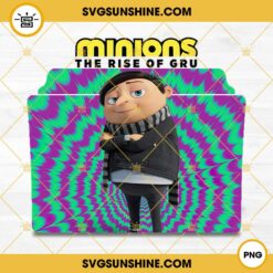 Minions The Rise Of Gru 2022 PNG, Movie Poster Wall Art PNG