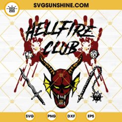 Hellfire Club SVG, Hellfire Club Shirt, Stranger Things Season 4 SVG