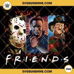 Horror Movie Friends PNG, Jason Voorhees PNG, Michael Myers PNG, Freddy Krueger PNG