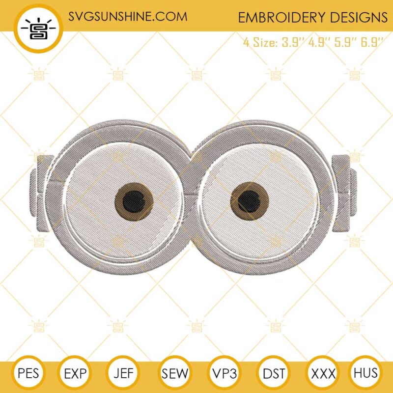 Minions Embroidery Designs Files