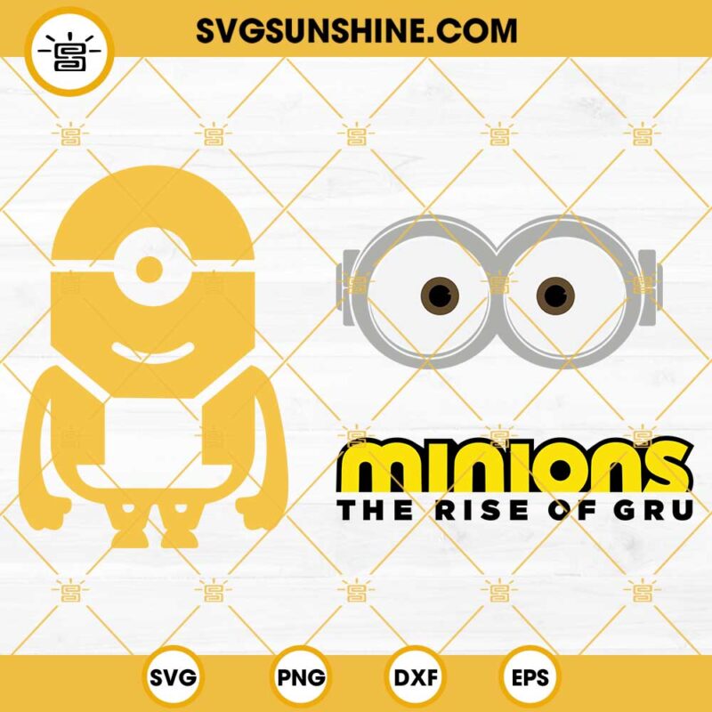 Minions The Rise Of Gru Svg Png Dxf Eps Bundle Cricut