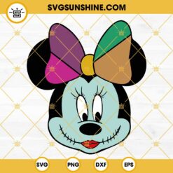 Minnie Mouse Sally SVG, Sally Minnie Nightmare Before Christmas SVG PNG DXF EPS