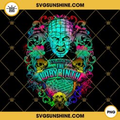 Pinhead Hellraiser PNG, Welcome To The Labyrinth Horror Movie PNG Digital Download