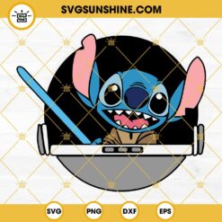 Stitch Star Wars SVG PNG DXF EPS Cut Files For Cricut Silhouette