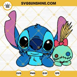 Stitch SVG PNG DXF EPS, Scrump Lilo And Stitch SVG Cricut Silhouette
