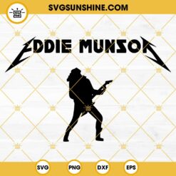 Eddie Munson SVG, Metallica SVG, Stranger Things 4 Eddie Munson Master of Puppets SVG