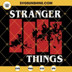 Stranger Things Black Flag Band SVG PNG DXF EPS