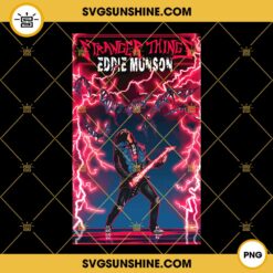 Stranger Things Season 4 Eddie Munson PNG, Eddie Munson Guitar PNG