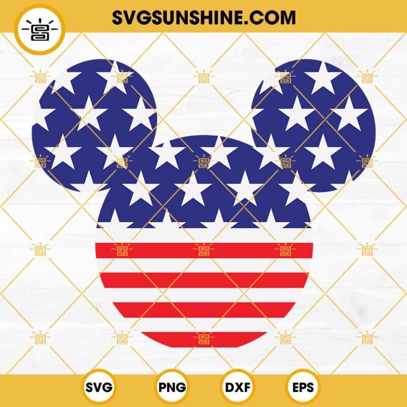 Disney Happy 4th of July SVG Bundle, Fourth Of July SVG, Mickey and ...