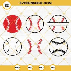 Baseball Vector SVG Bundle, Baseball SVG Cut Files, Baseball Monogram SVG, Softball Baseball SVG Bundle
