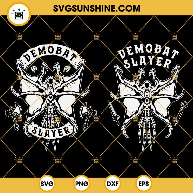 Demobat Slayer SVG Bundle, Stranger Things 4 SVG, Vecna SVG