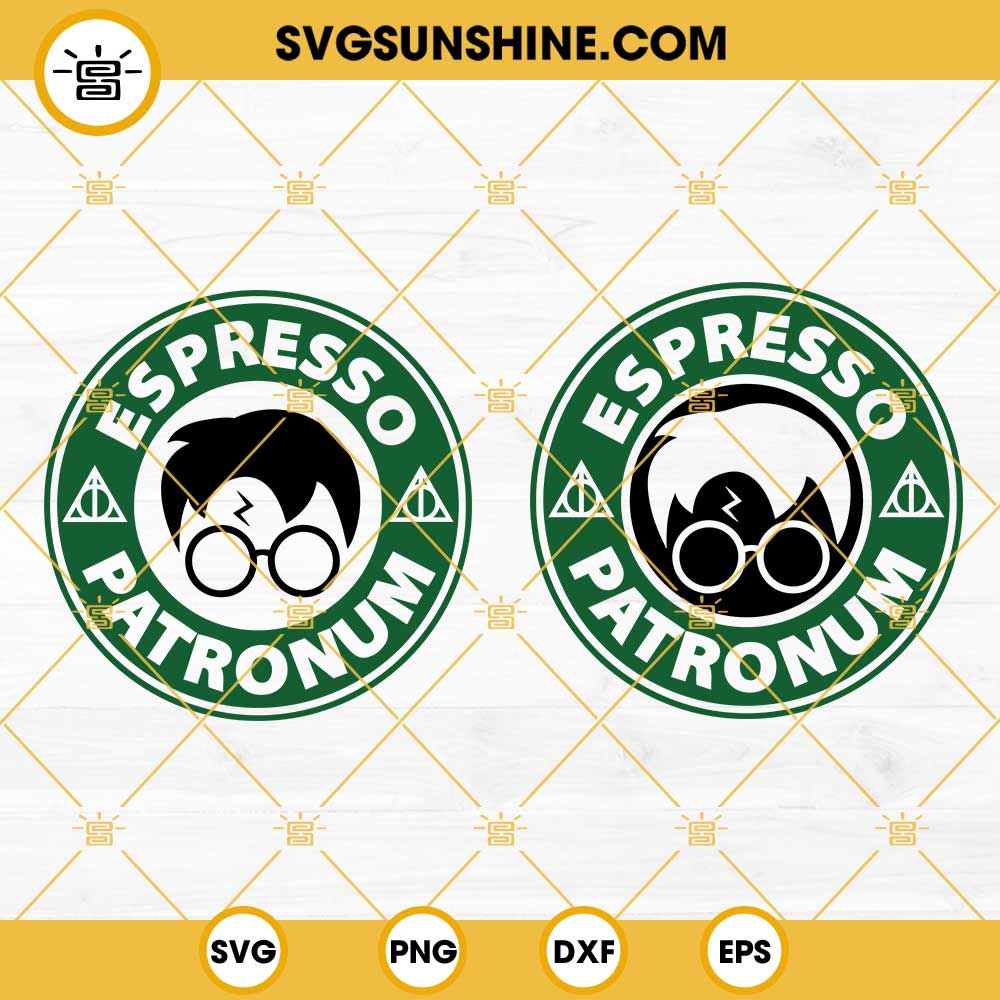 Espresso Patronum Harry Potter Coffee, Graphic Design Svg - free svg files  for cricut