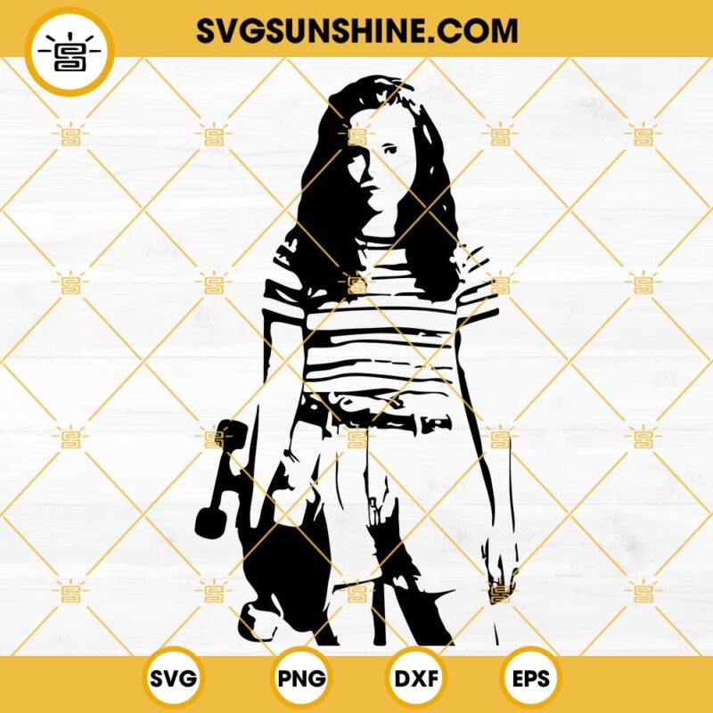 Max Mayfield Stranger Things SVG PNG DXF EPS Cut Files For Cricut Silhouette