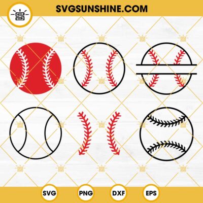 Baseball Vector SVG Bundle, Baseball SVG Cut Files, Baseball Monogram ...