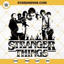 Stranger Things SVG, Stranger Things Friends SVG, Stranger Things Characters SVG