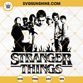 Stranger Things SVG, Stranger Things Friends SVG, Stranger Things ...