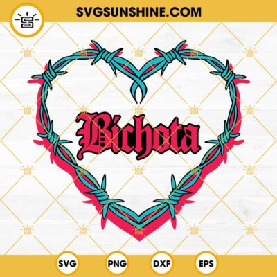 Bichota Heart SVG, Karol G Heart SVG, Bichota SVG, Karol G SVG Digital ...